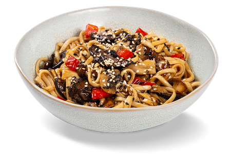 Удон с грибами