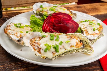 Запеченные устрицы