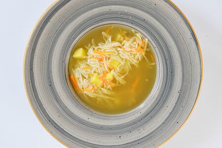 Куриный суп с лапшой