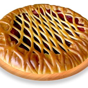 Пирог черничный