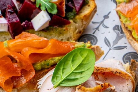 Ассорти брускетт
