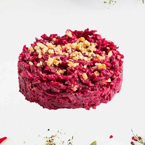 Салат Свекольный с грецким орехом и черносливом