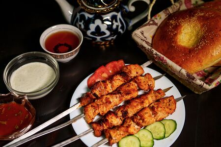 Шашлык из курицы