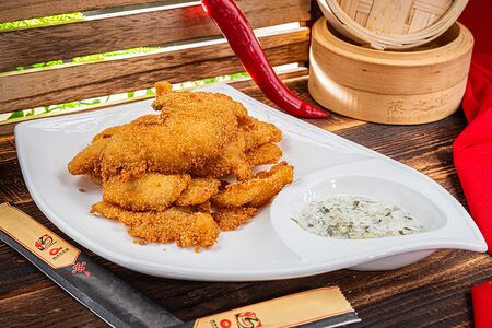 Судак хрустящий по-китайски