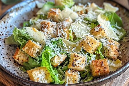 Салат Цезарь с курицей 