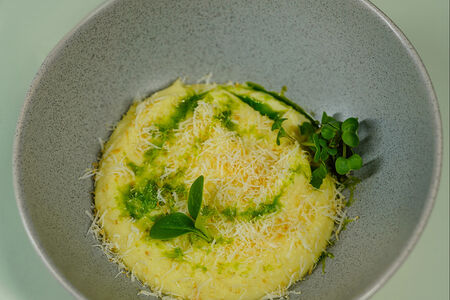 Пюре картофельное с копченым сыром