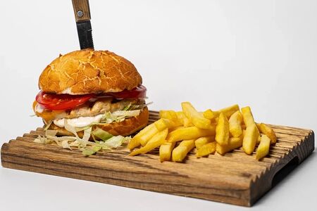 Бургер Голый Чикен