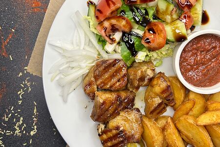 Шашлык из свинины гриль