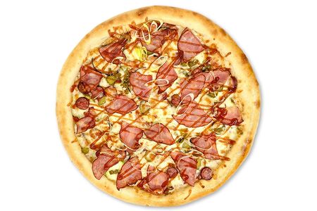 Пицца Барбекю с окороком S