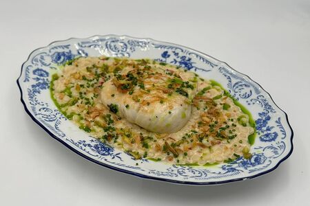 Куриная грудка с пастой птитим и пастой карри