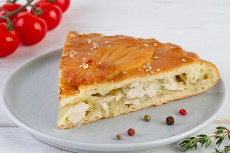 Курица, картофель, лук