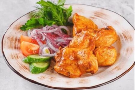 Шашлык из куриной грудки