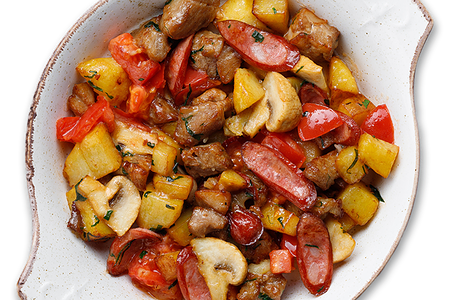 Жаркое со свининой