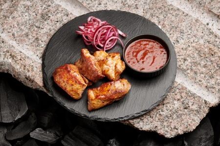 Шашлык из свиной шеи