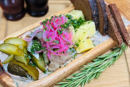 Сельдь по-селянски