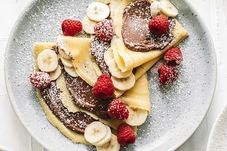 Блинчики с нутеллой