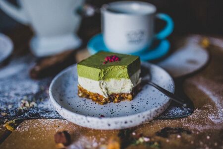 Пирожное Матча-лайм