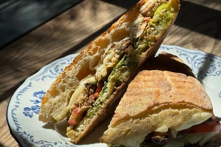 Чиабатта с индейкой 