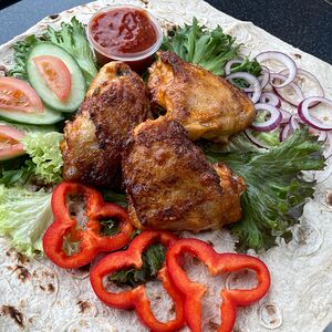 Шашлык из куриных бёдер