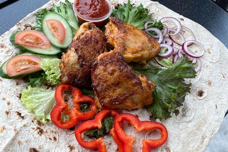 Шашлык из куриных бёдер