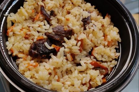 Плов по-узбекски с телятиной 