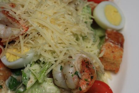 Цезарь с креветками