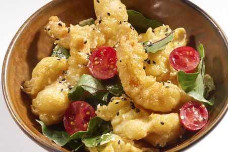 Креветки и кальмары Бэнг-бэнг