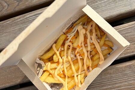 Френч-фрайз сырный