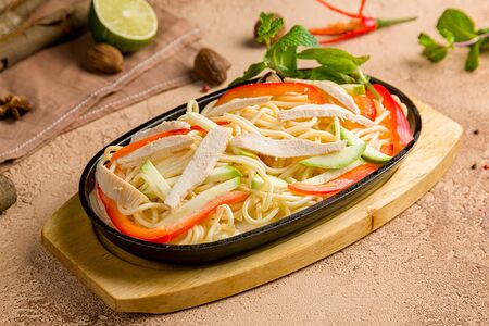 Паста с курицей