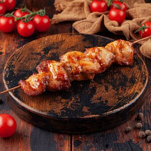Шашлык из куриного бедра 
