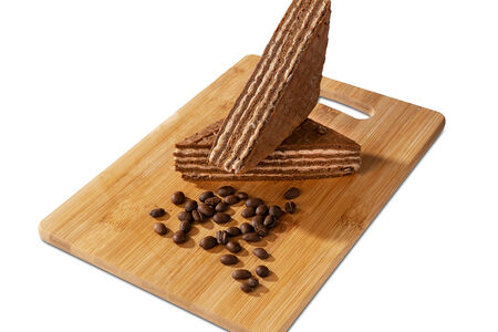 Вафля кофе с молоком