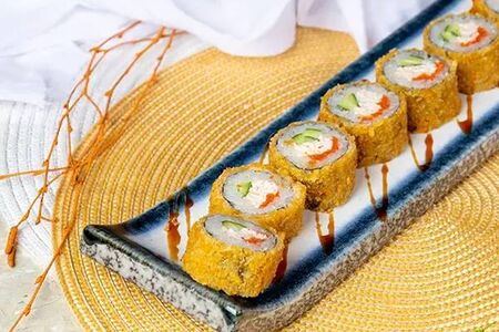 Темпура с лососем 