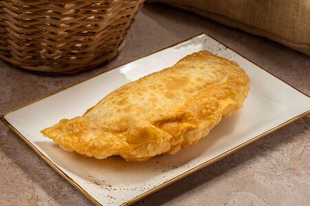 Чебурек с говядиной и свининой