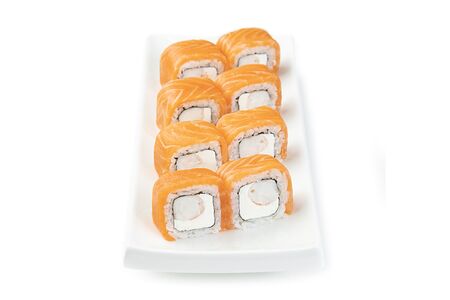 Ролл Филадельфия с креветкой