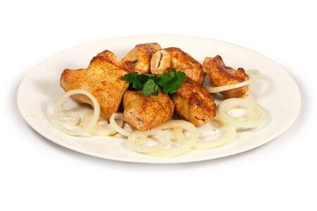 Шашлык из куриной грудки