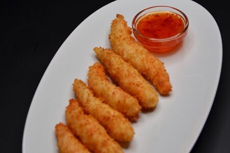 Креветки темпура