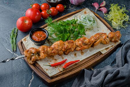 Шашлык из индейки