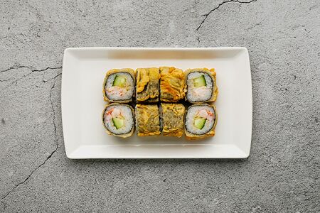 Ролл Эби темпура