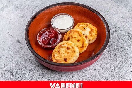 Сырники с вареньем