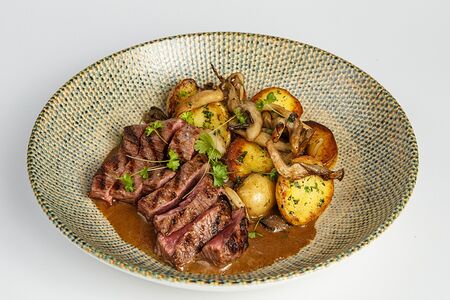 Фланк с картофелем