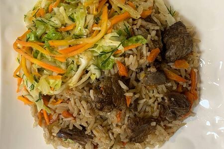 Плов с говядиной