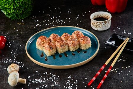 Ролл с угрем