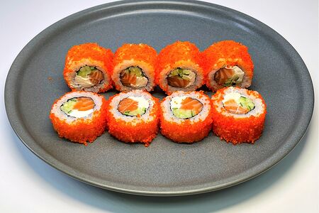 Ролл Сливочный с лососем