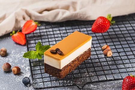 Пирожное Мокко-карамель