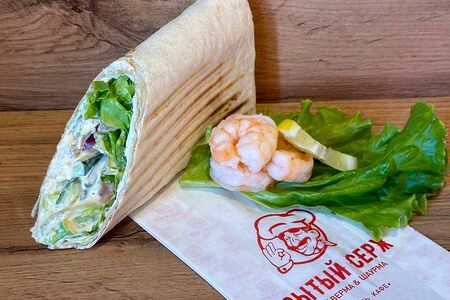 Филадельфия с креветками