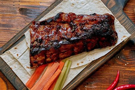 Свиные ребра гриль