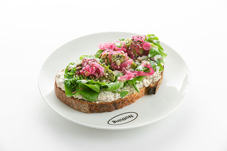 Тост с рийетом из тунца