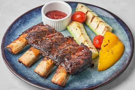 Ребра говяжьи лентой