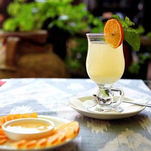 Имбирный напиток горячий