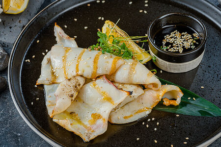 Кальмар на гриле